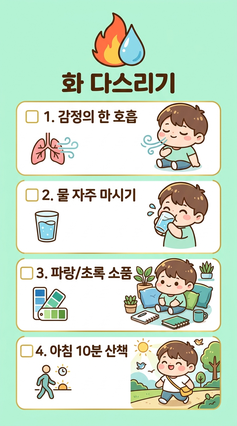 화 기운 다스리기