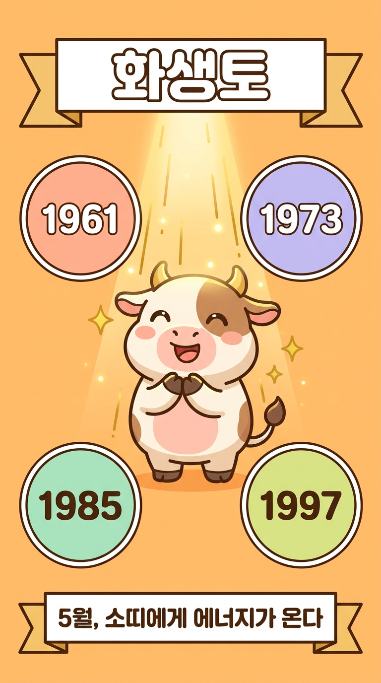 소띠, 에너지가 온다