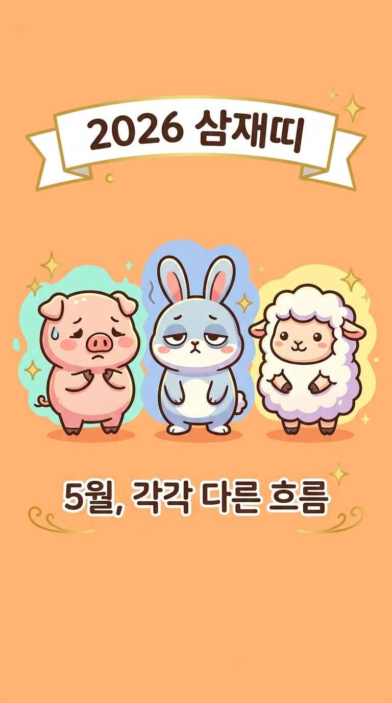 삼재띠, 전부 같을까