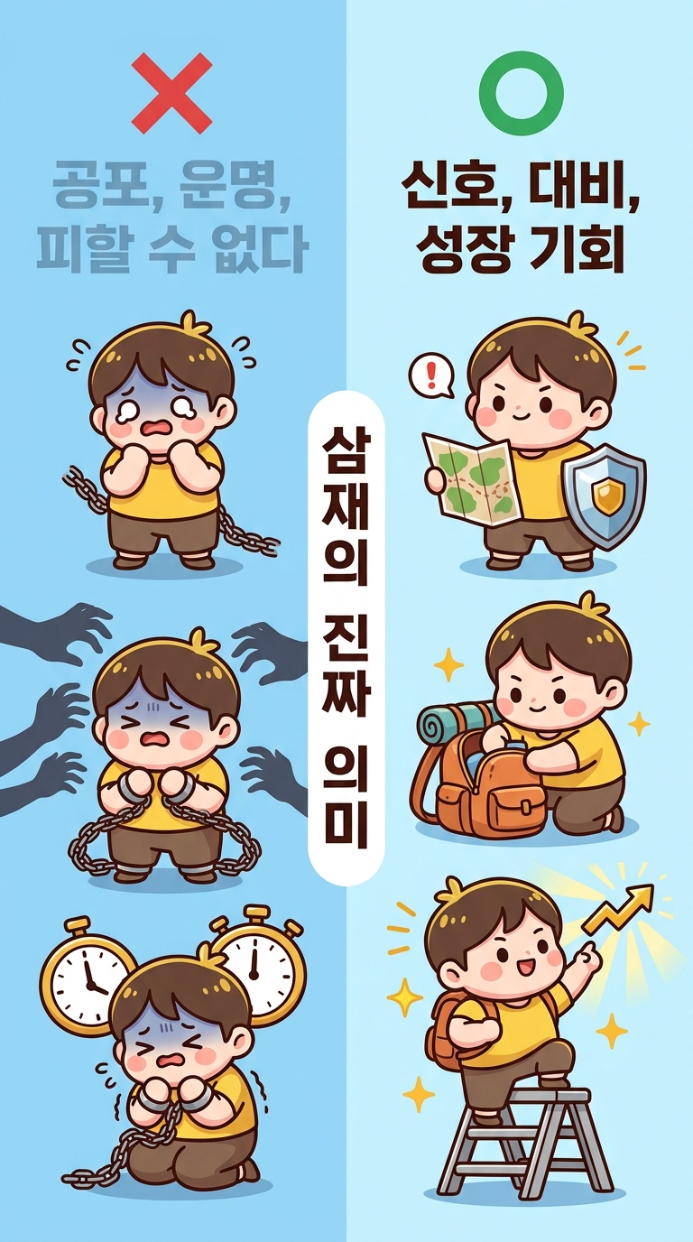 삼재라는 말이 무섭죠