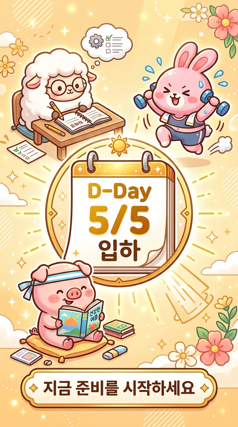 대비 없이 5월을 맞으면