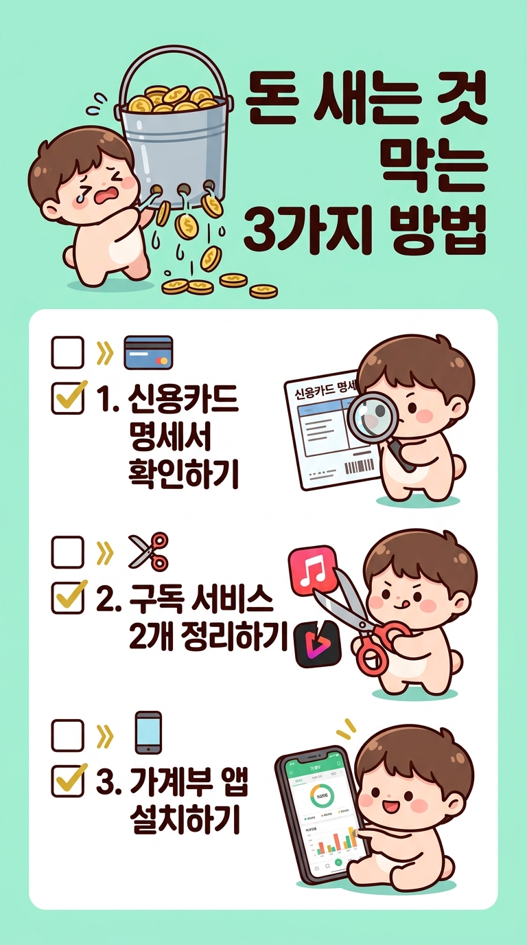 재물 누수 막는 법