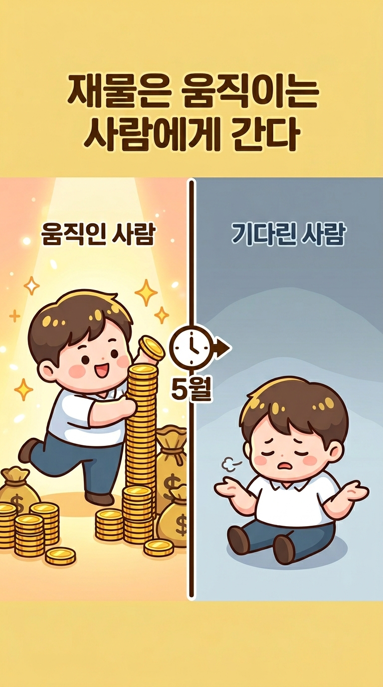 재물의 타이밍을 놓치면