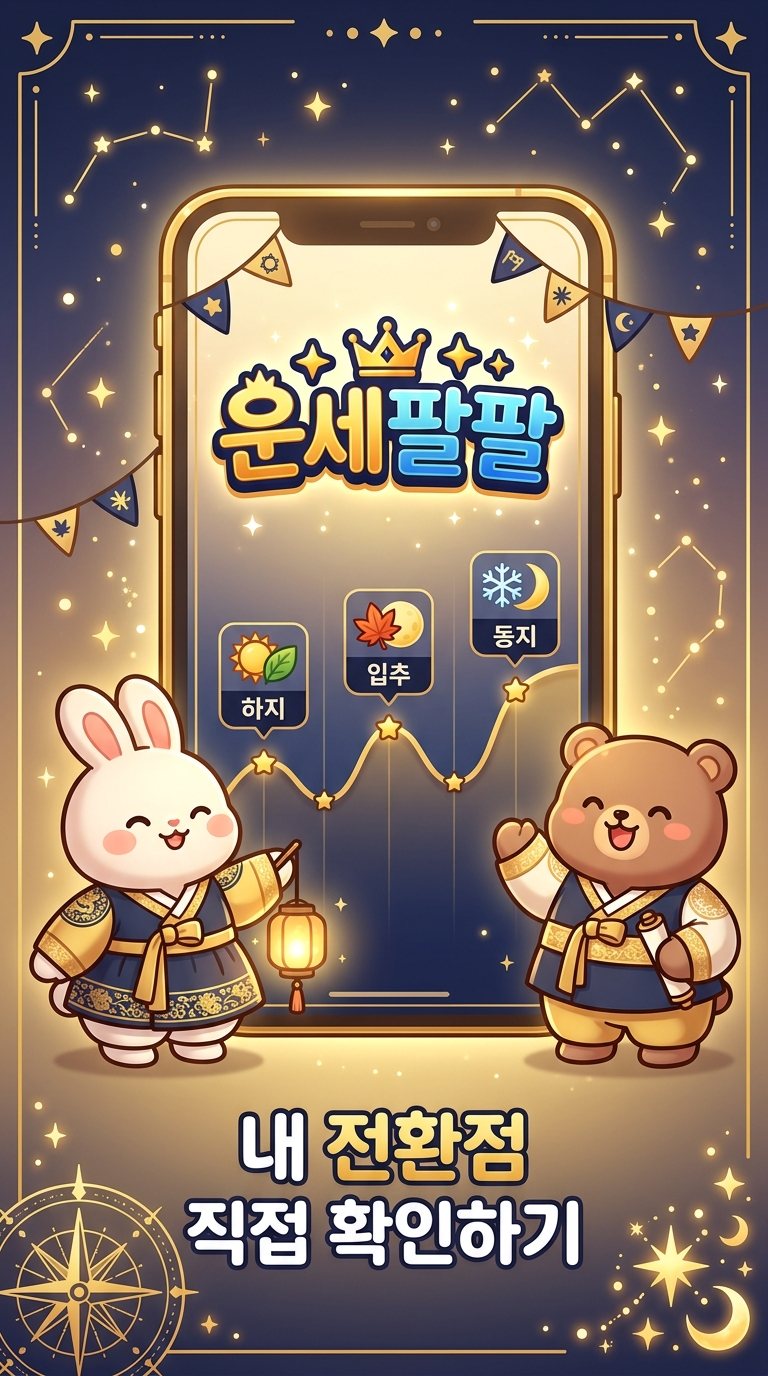 내 사주로 3개 전환점 확인