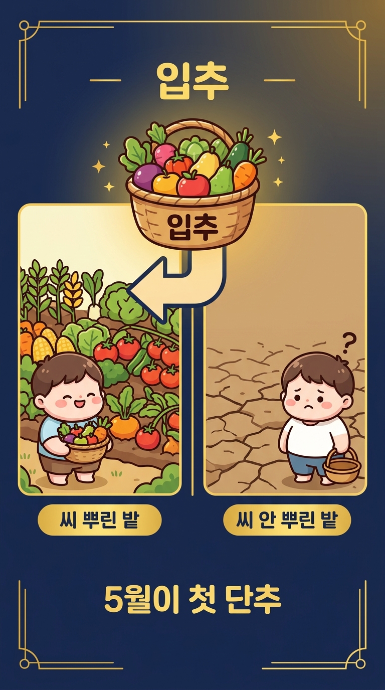 5월에 씨 안 뿌리면