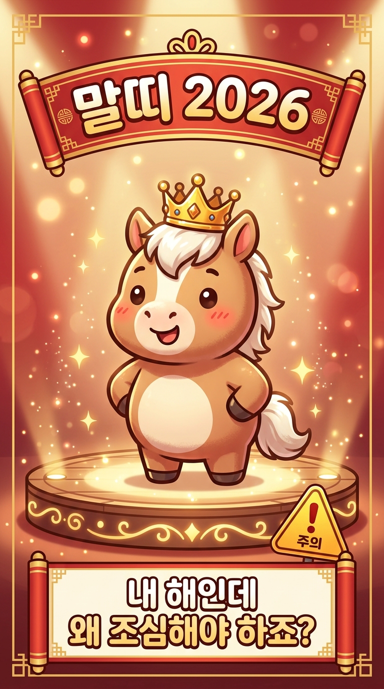 말띠라서 올해가 내 해? 오히려 그게 함정이에요