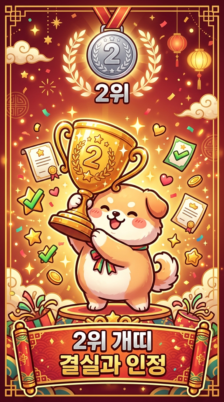 2위 개띠 묵혀둔 일이 빛 봐요