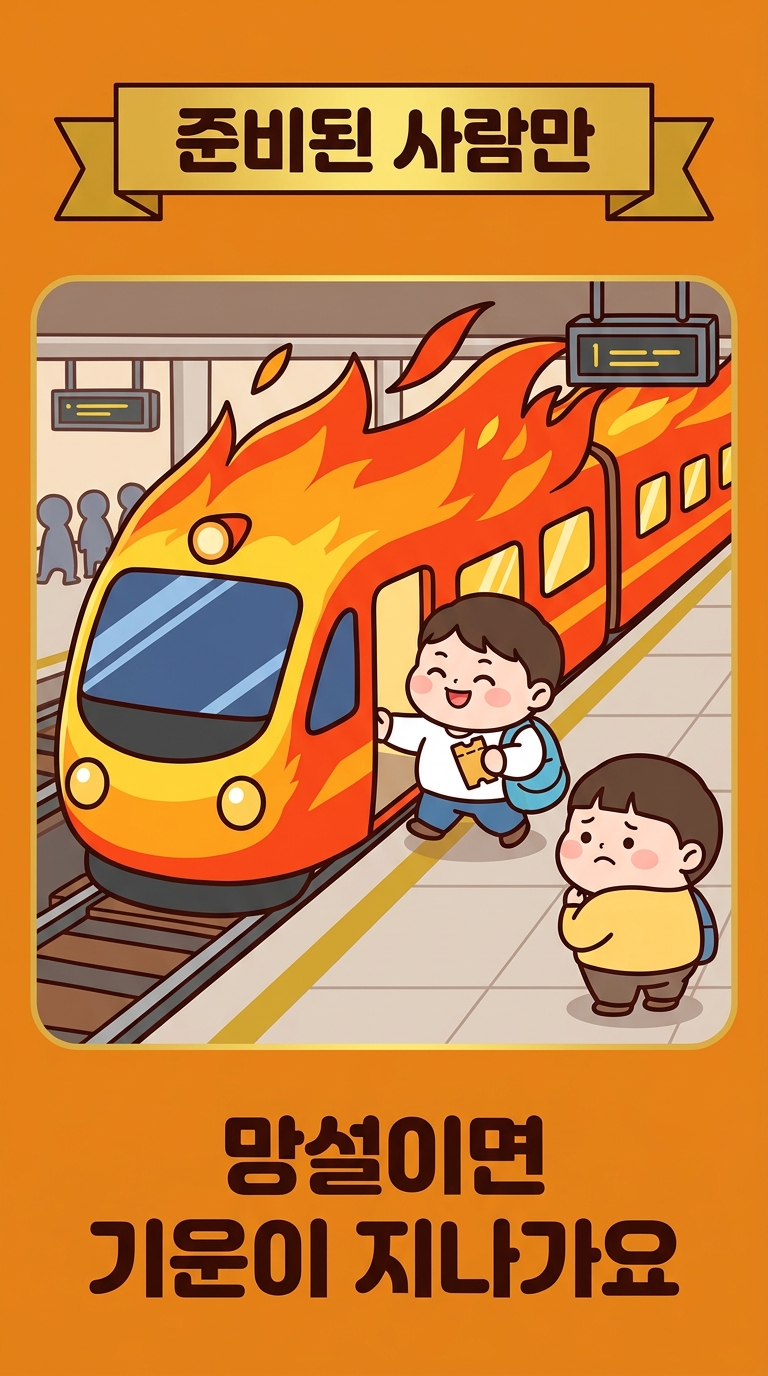 타이밍 놓치면 정말 아까워요