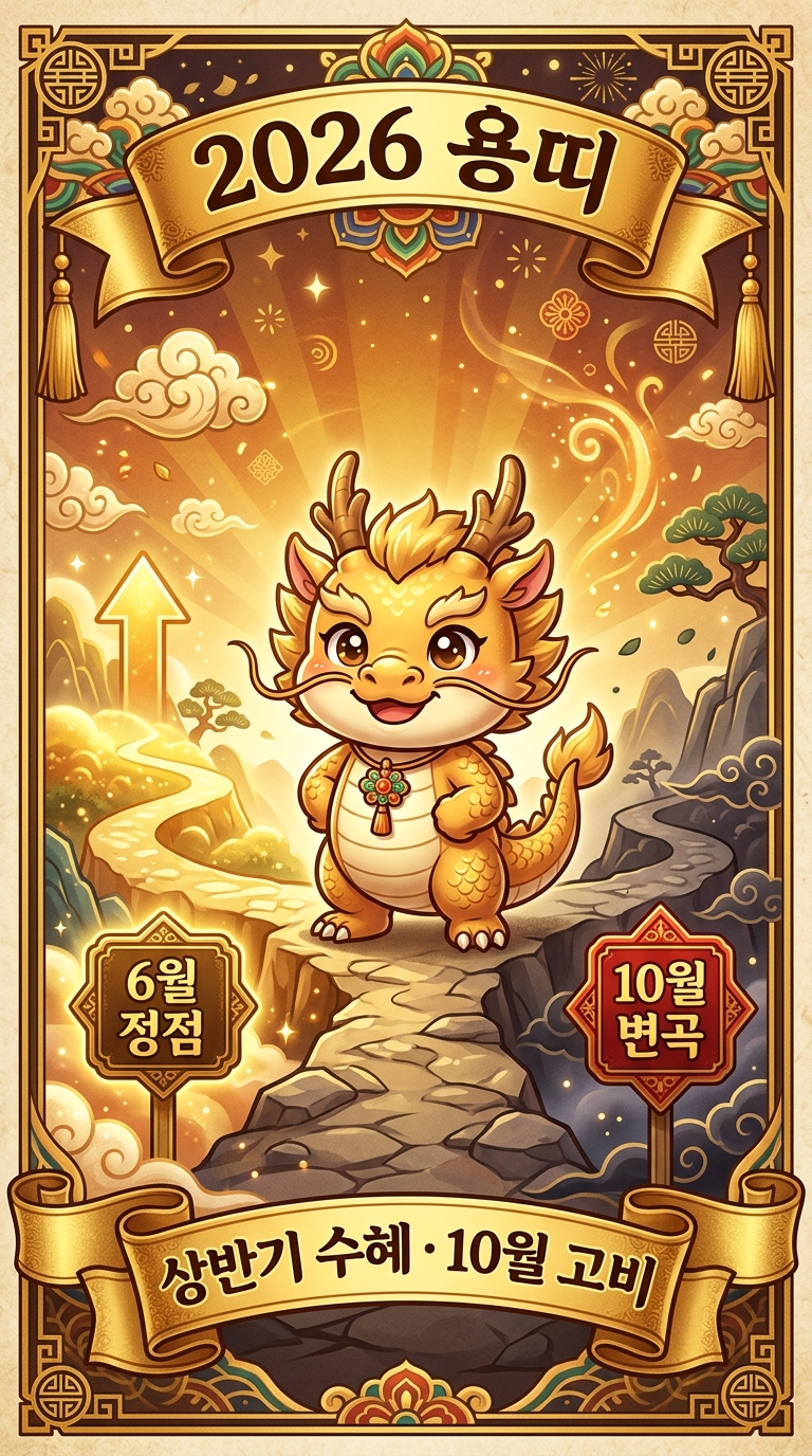 용띠 2026, 10월이 숨은 변곡점