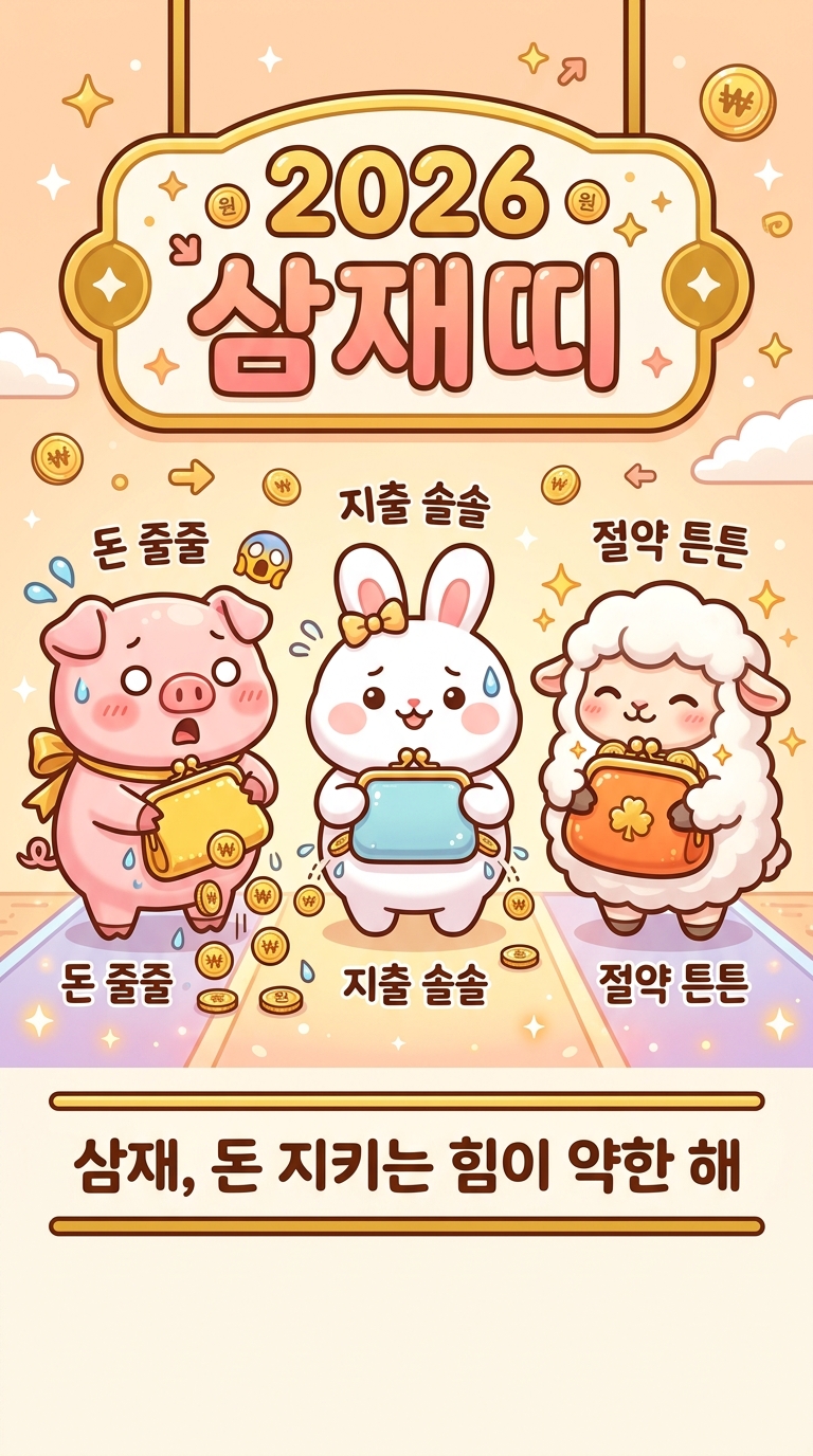 삼재, 운이 아니라 돈이에요