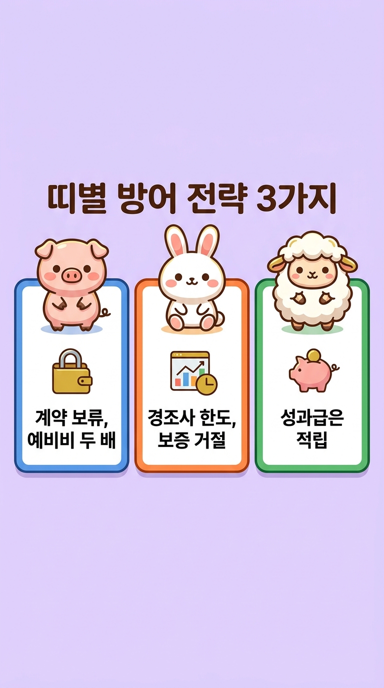 띠별 방어 체크