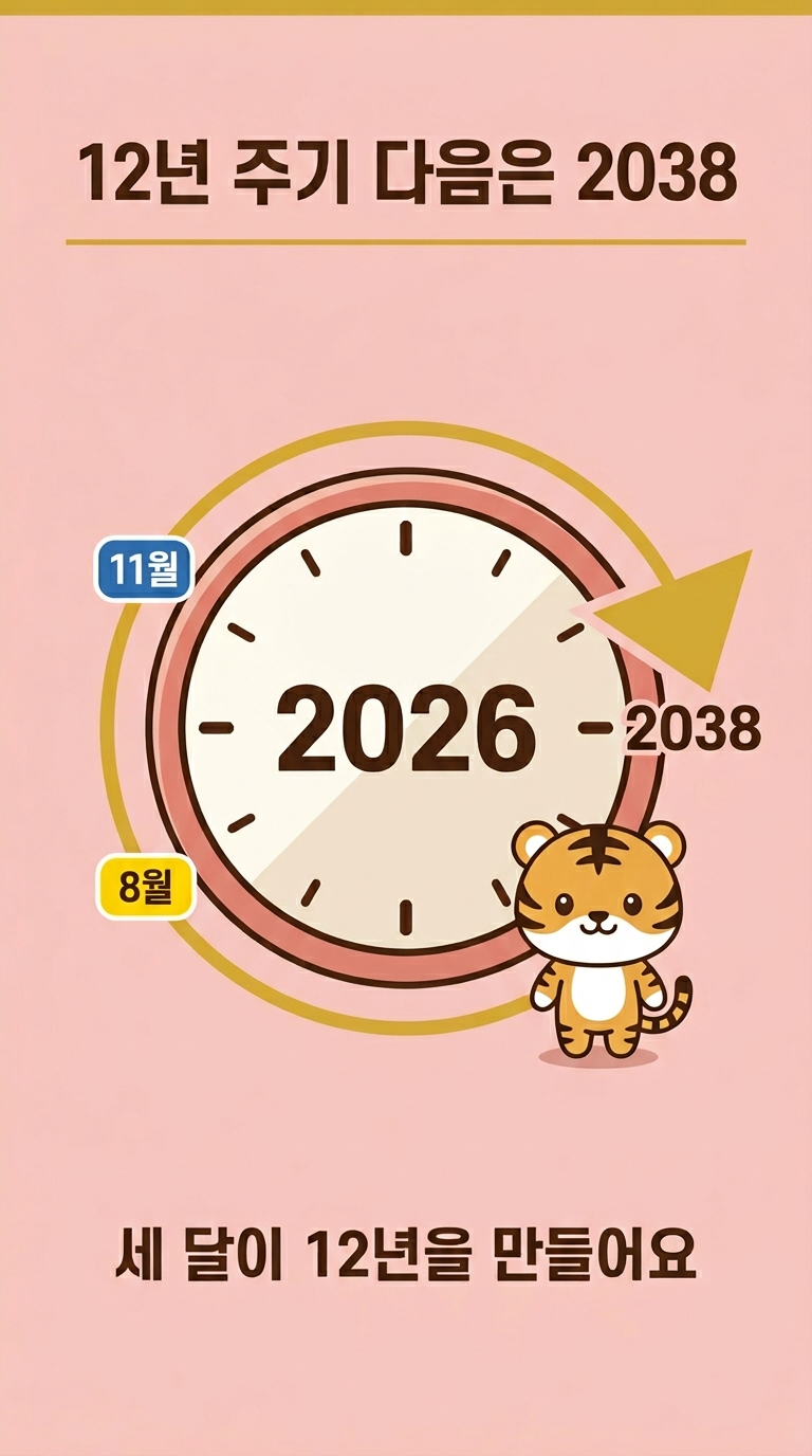 12년에 한 번 오는 조합