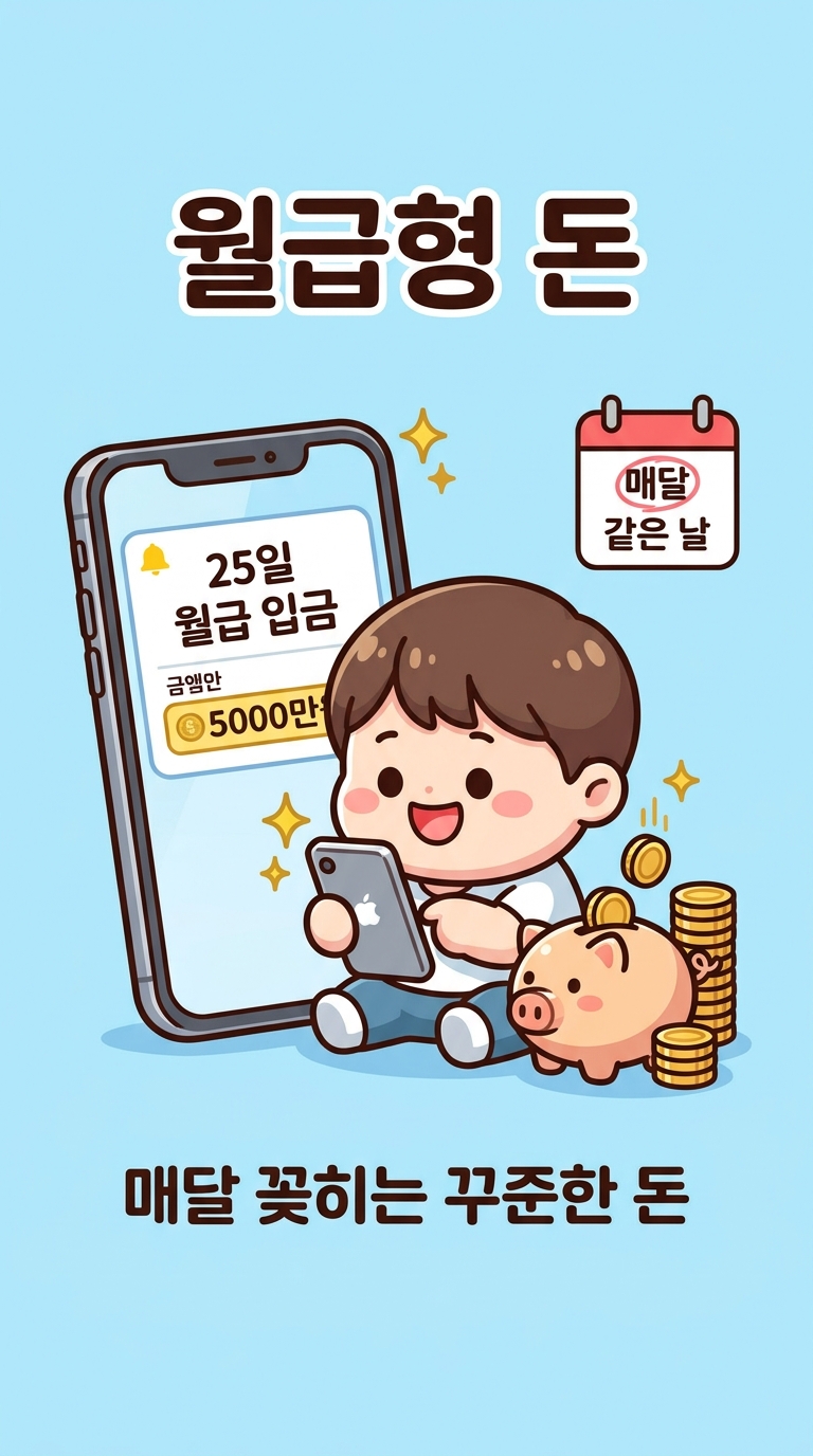 월급형 돈이 뭐예요?