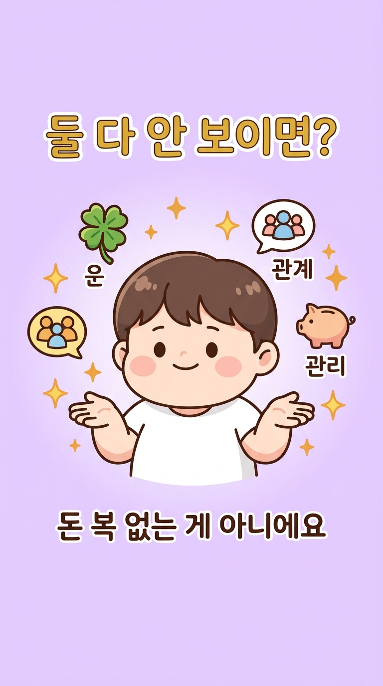 둘 다 안 보이면?