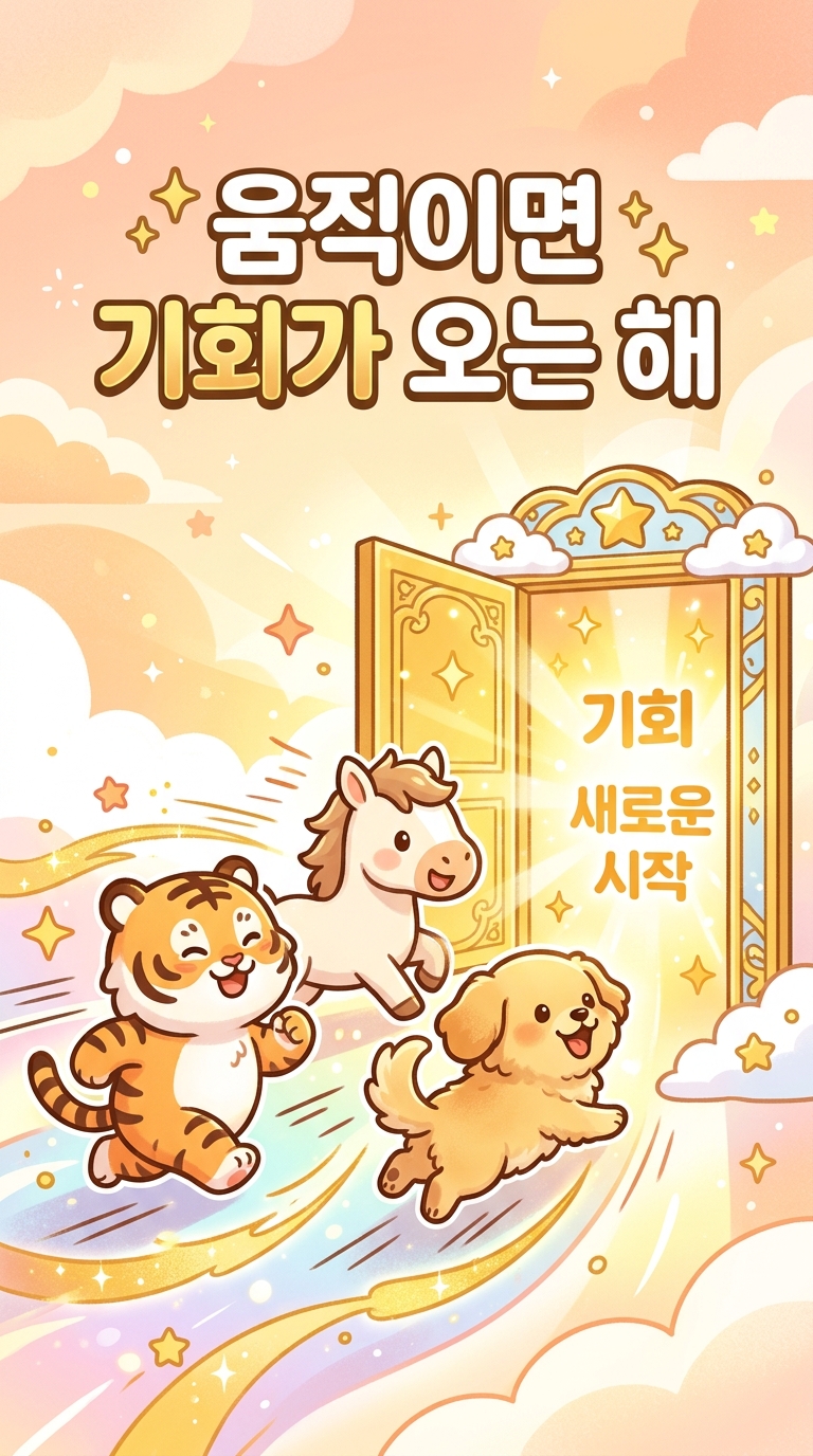 움직이면 기회가 오는 해